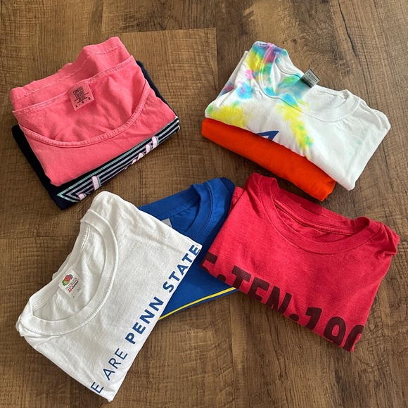 Lot of size Large Cotton womensunisex T-Shirts Comfort colors Gildan PENN State - Picture 4 of 12